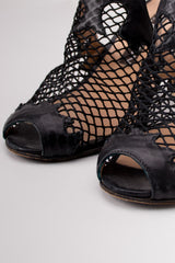 Maud Frizon Mesh Open Toe Heels