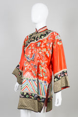 Vintage Chinese Rainbow Butterfly Embroidered Jacket