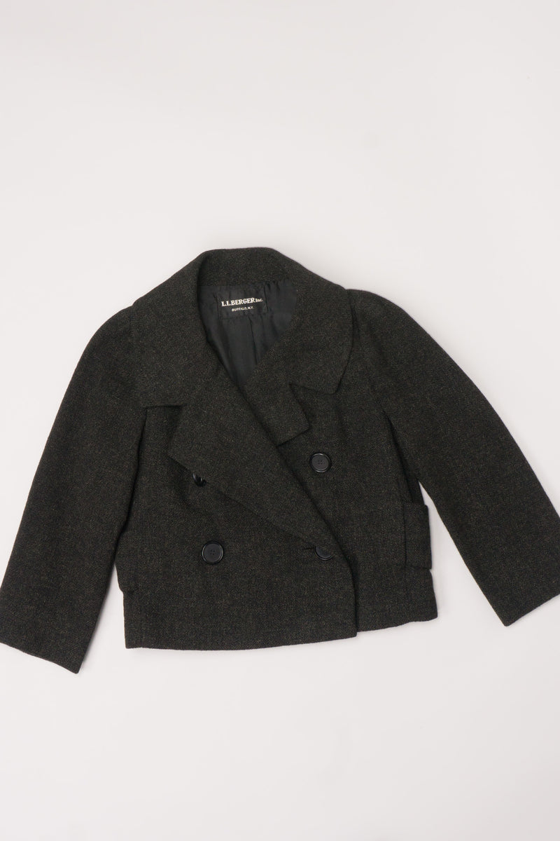 Christian Dior Vintage Boxy Tweed Jacket & Skirt Suit Set