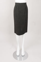 Christian Dior Vintage Boxy Tweed Jacket & Skirt Suit Set