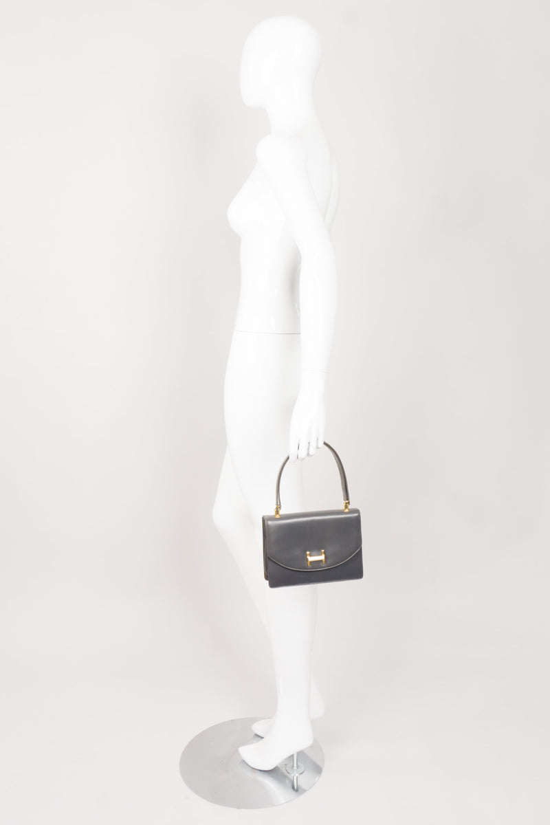 Koret H-Flap Leather Handbag