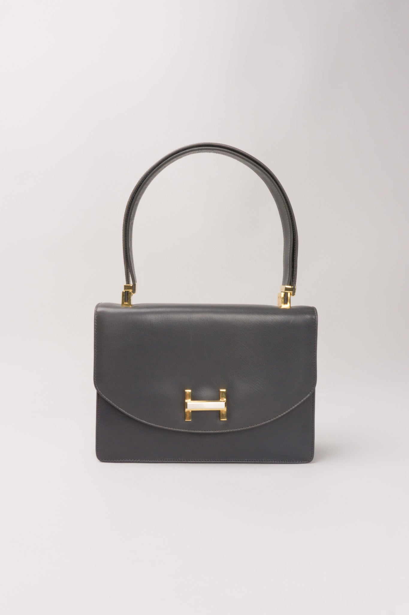 Koret H-Flap Leather Handbag