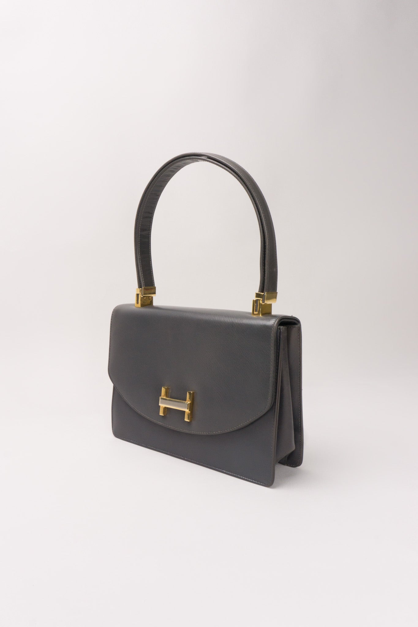 Koret H-Flap Leather Handbag