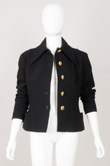 Karl Lagerfeld Vintage Pointed Collar Jacket