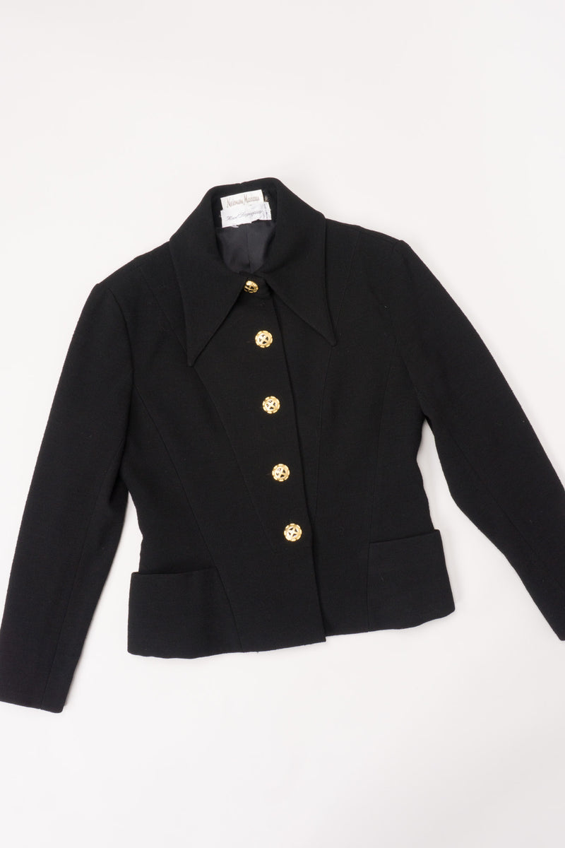 Karl Lagerfeld Vintage Pointed Collar Jacket