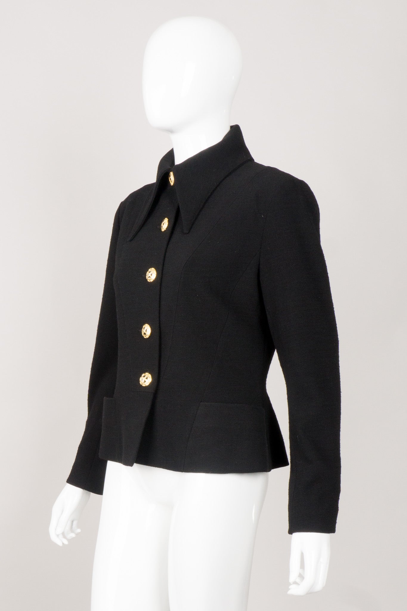 Karl Lagerfeld Vintage Pointed Collar Jacket