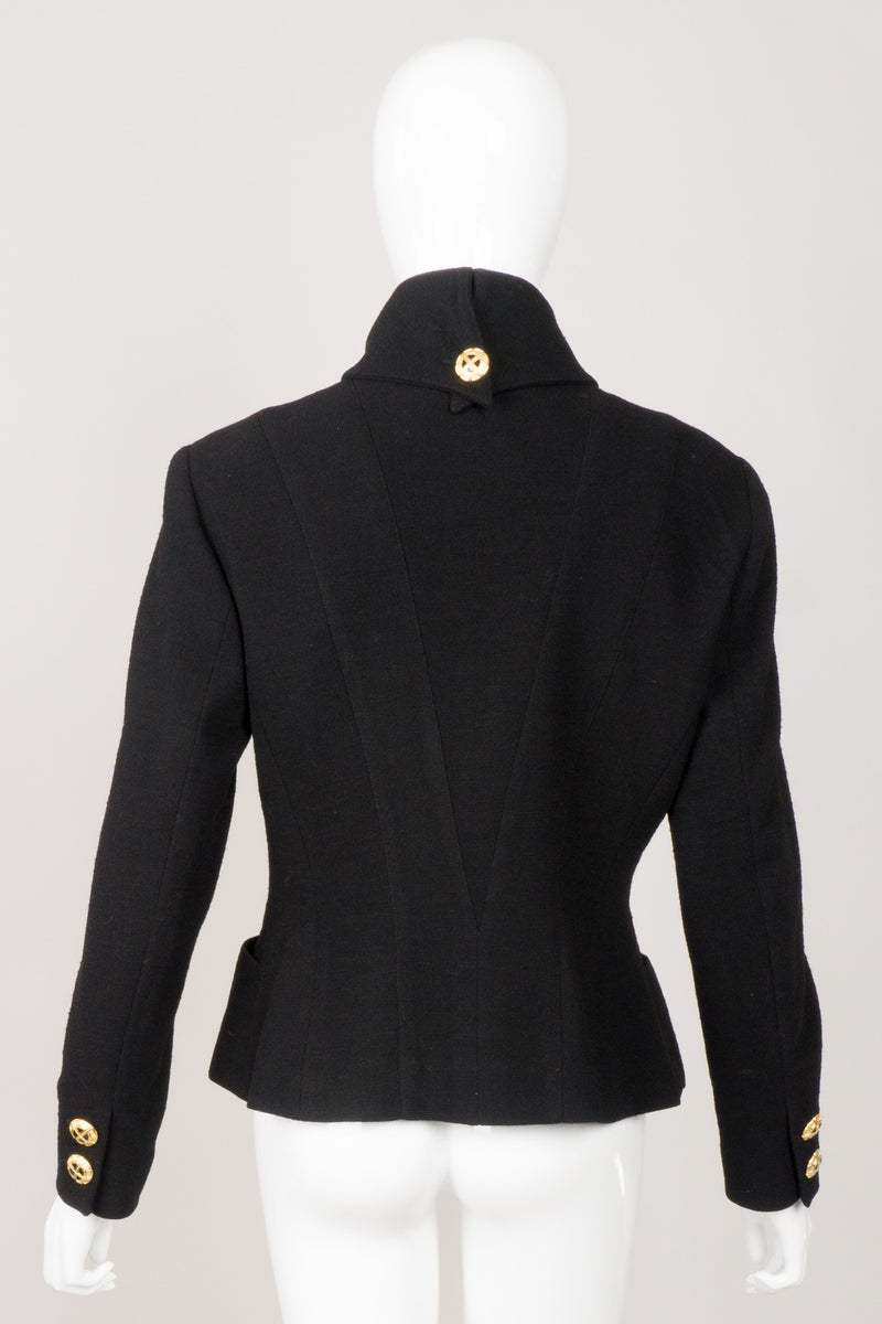 Karl Lagerfeld Vintage Pointed Collar Jacket