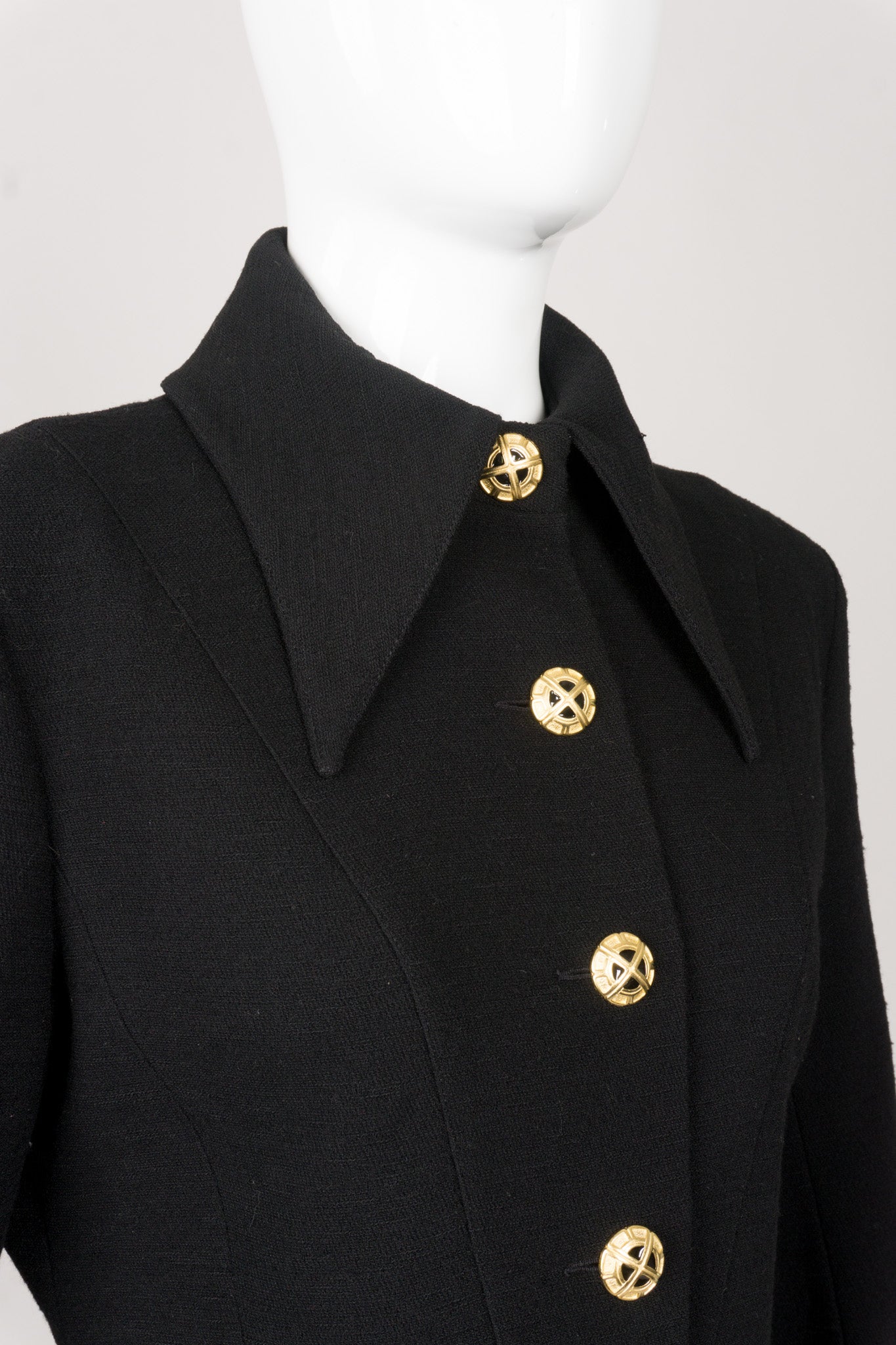 Karl Lagerfeld Vintage Pointed Collar Jacket