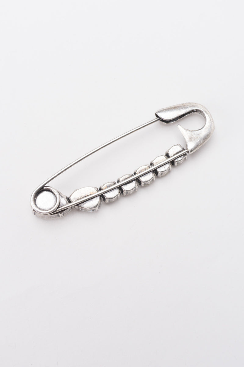 Sonia Rykiel Crystal Embellished Safety Pin Brooch