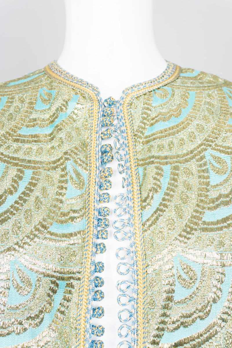 Maroc Vintage Brocade Moroccan Caftan Robe