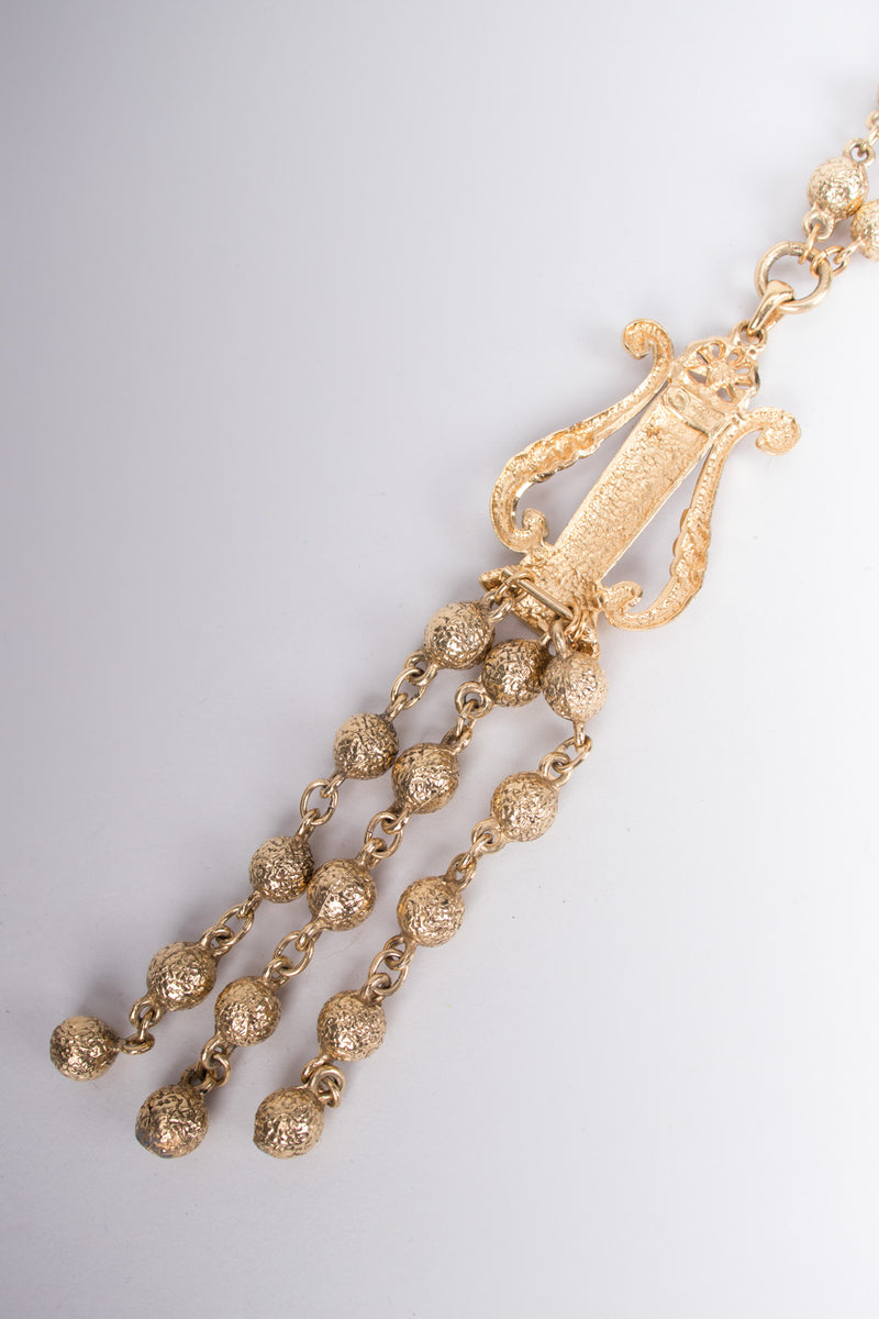 Rochas Angel Harp Rosary Y Necklace