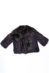 Yves Salomon Meteo Vintage Chubby Raccoon Fur Yeti Jacket