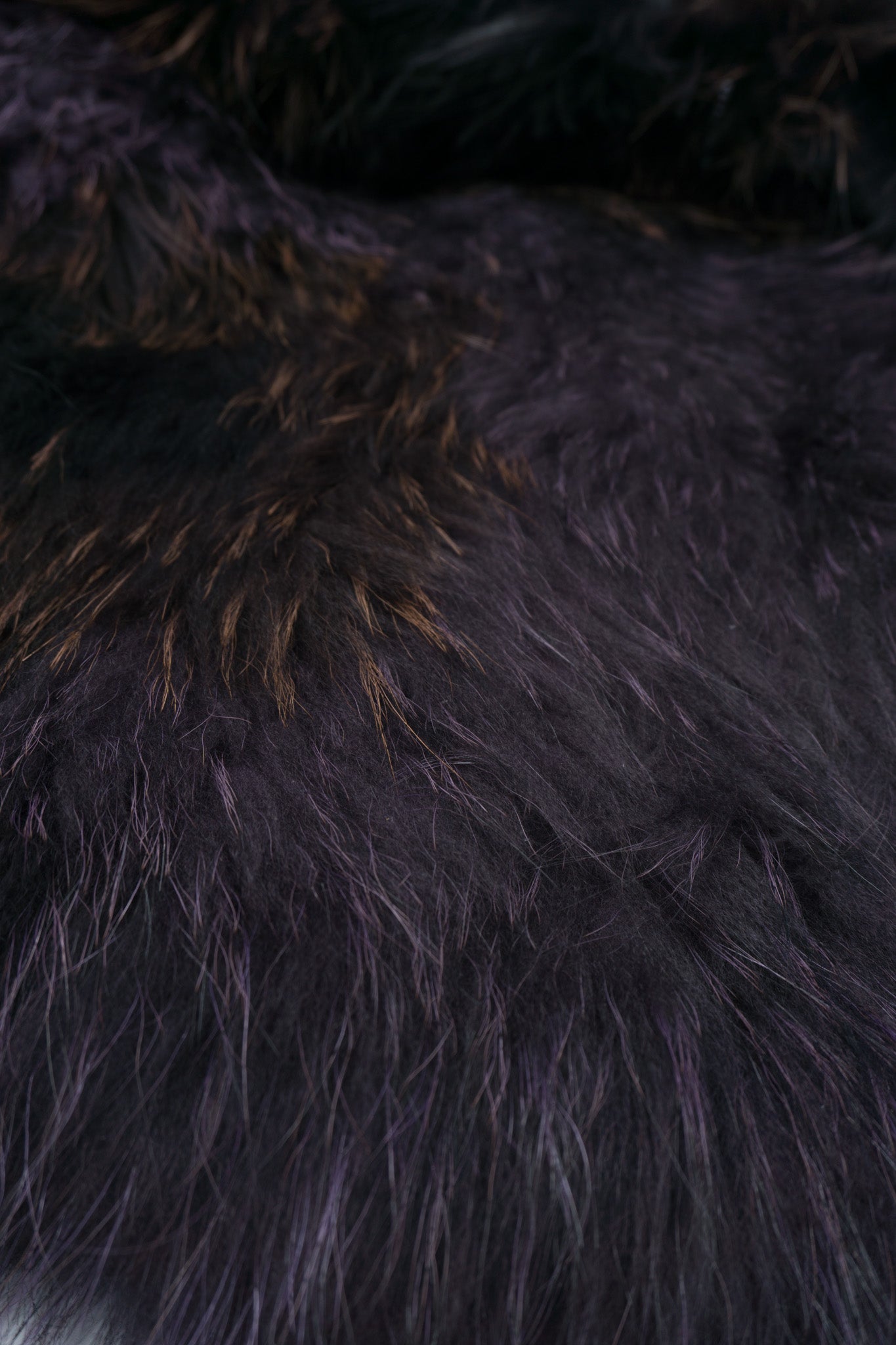 Yves Salomon Meteo Vintage Chubby Raccoon Fur Yeti Jacket