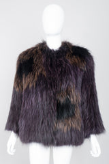 Yves Salomon Meteo Vintage Chubby Raccoon Fur Yeti Jacket