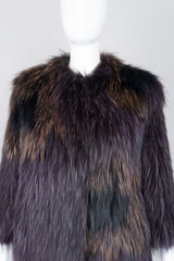 Yves Salomon Meteo Vintage Chubby Raccoon Fur Yeti Jacket