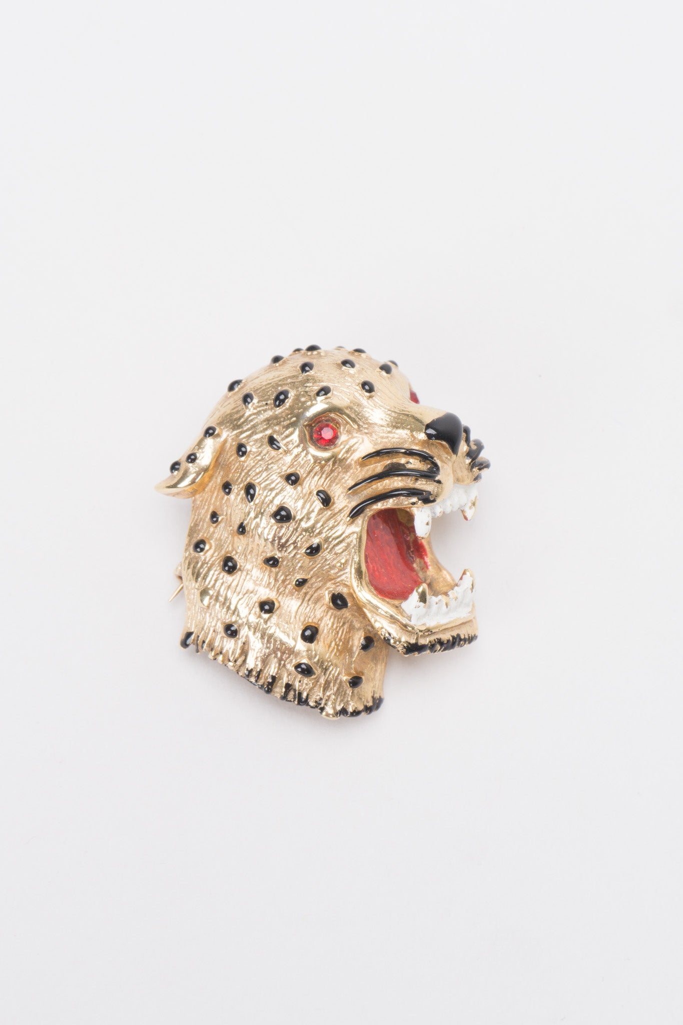 Bijoux Cascio Roaring Leopard Brooch