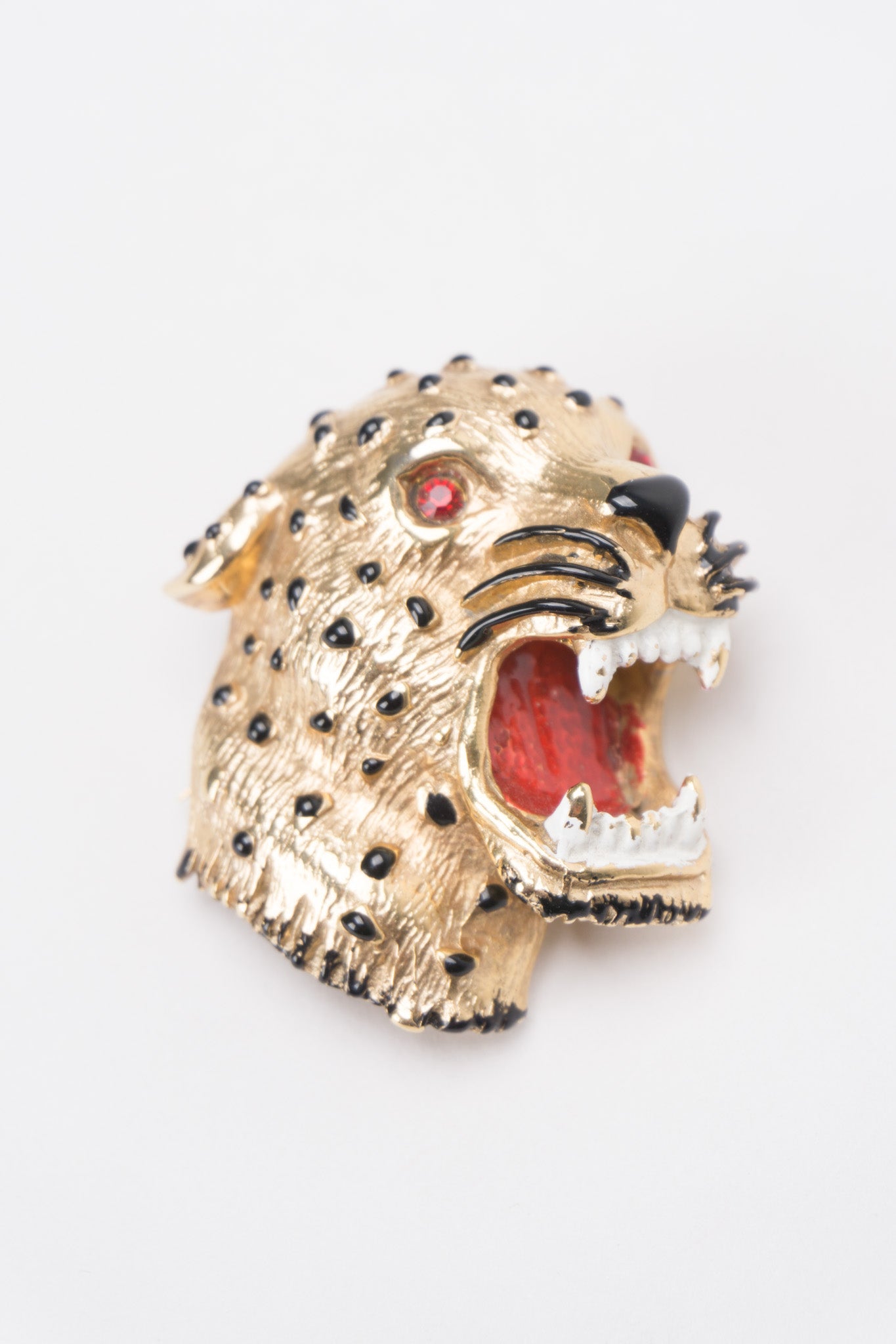 Bijoux Cascio Roaring Leopard Brooch