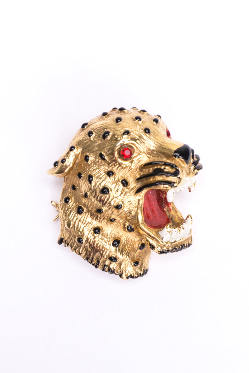 Bijoux Cascio Roaring Leopard Brooch