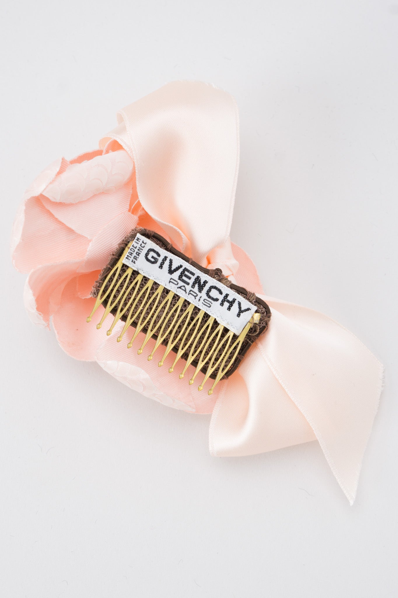 Givenchy Appliqué Sequin Chanel Inspired Camellia Haircomb