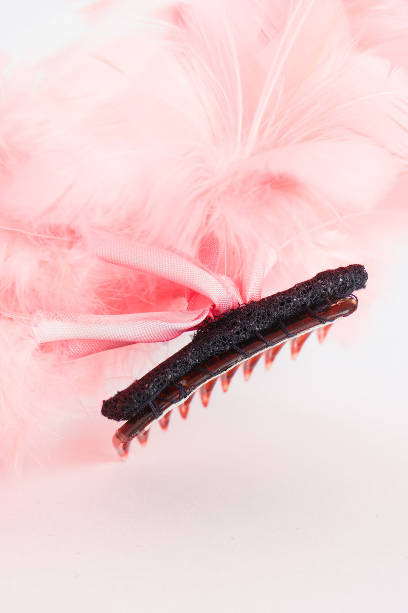 Givenchy Feather Bomb Flamingo Haircomb