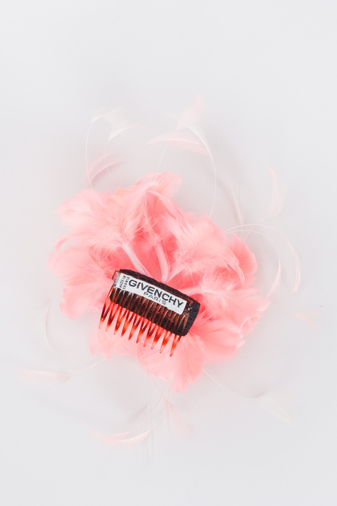 Givenchy Feather Bomb Flamingo Haircomb