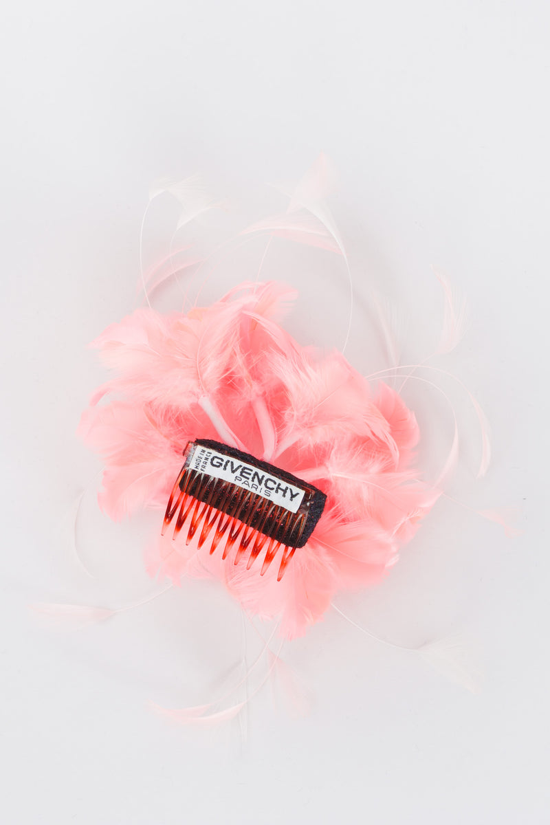 Givenchy Feather Bomb Flamingo Haircomb