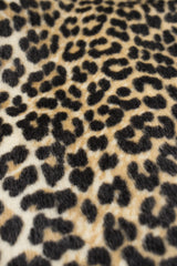 Glenbrook Long Faux Leopard Fur Coat