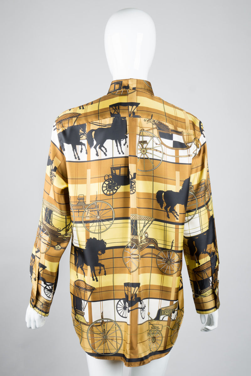 Junya Watanabe Comme Des Garcons Horse & Carriage Shirt