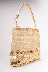 Rodo Vintage Beaded Paillette Mesh Handbag Purse