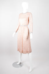 Victoria Royal Vintage Nude Bugle Bead Dress