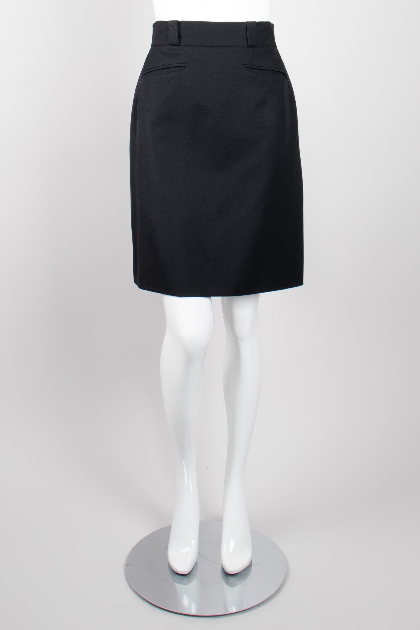 Chanel Welt Pocket High Waist Pencil Skirt