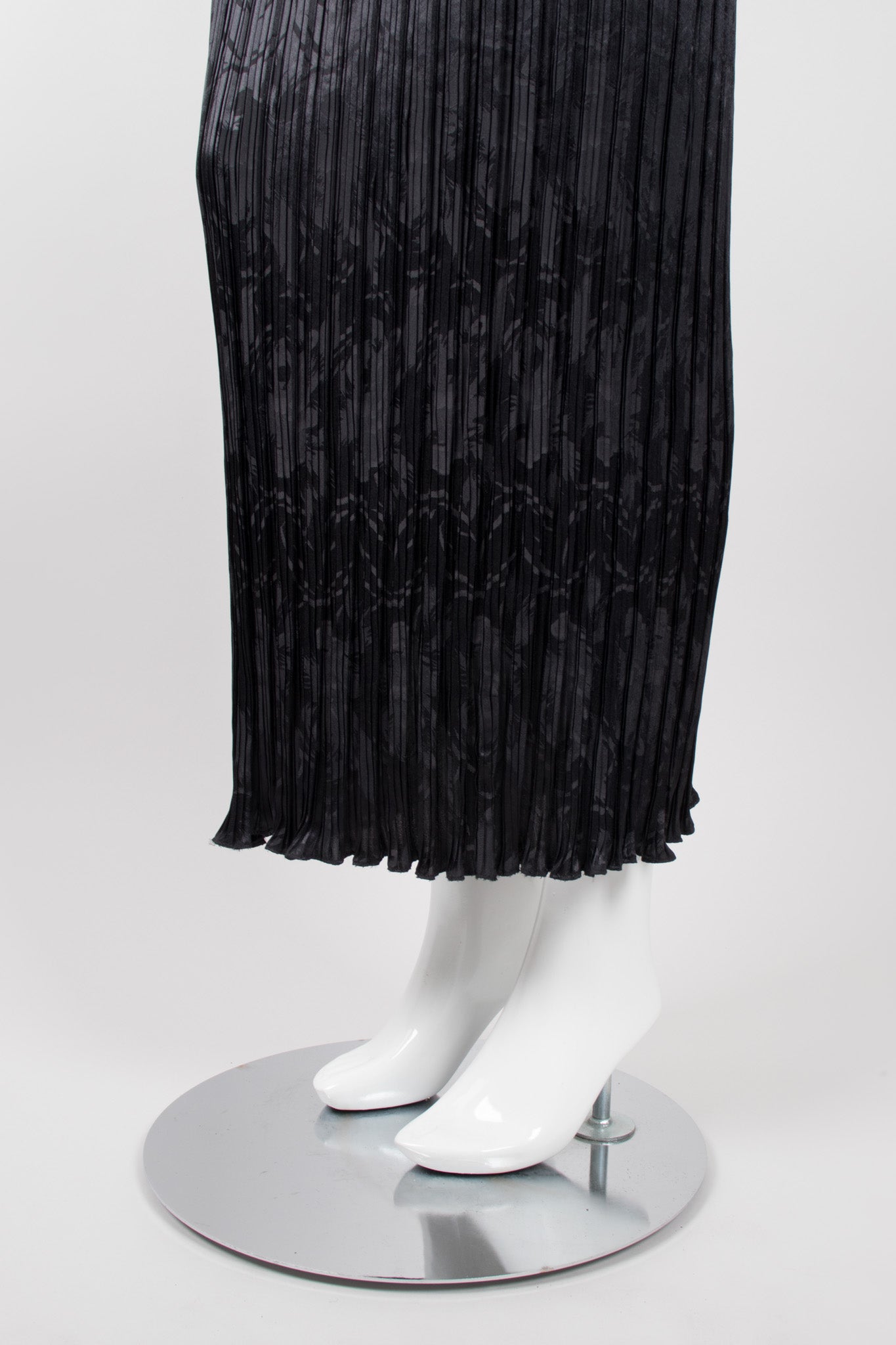 Michael Casey Pleated Art Deco Titanic Gatsby Column Dress