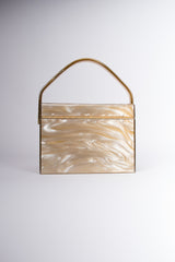 Stylecraft Miami Pearlescent Acrylic Vintage Box Bag