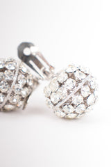 Rhinestone Disco Ball Earrings