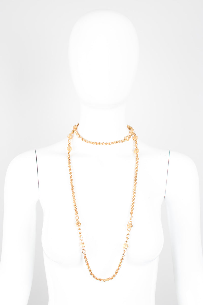 St. John Heavyweight Cog Chain Long Layering Necklace