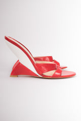 Tailfin Wedge Slide Sandals