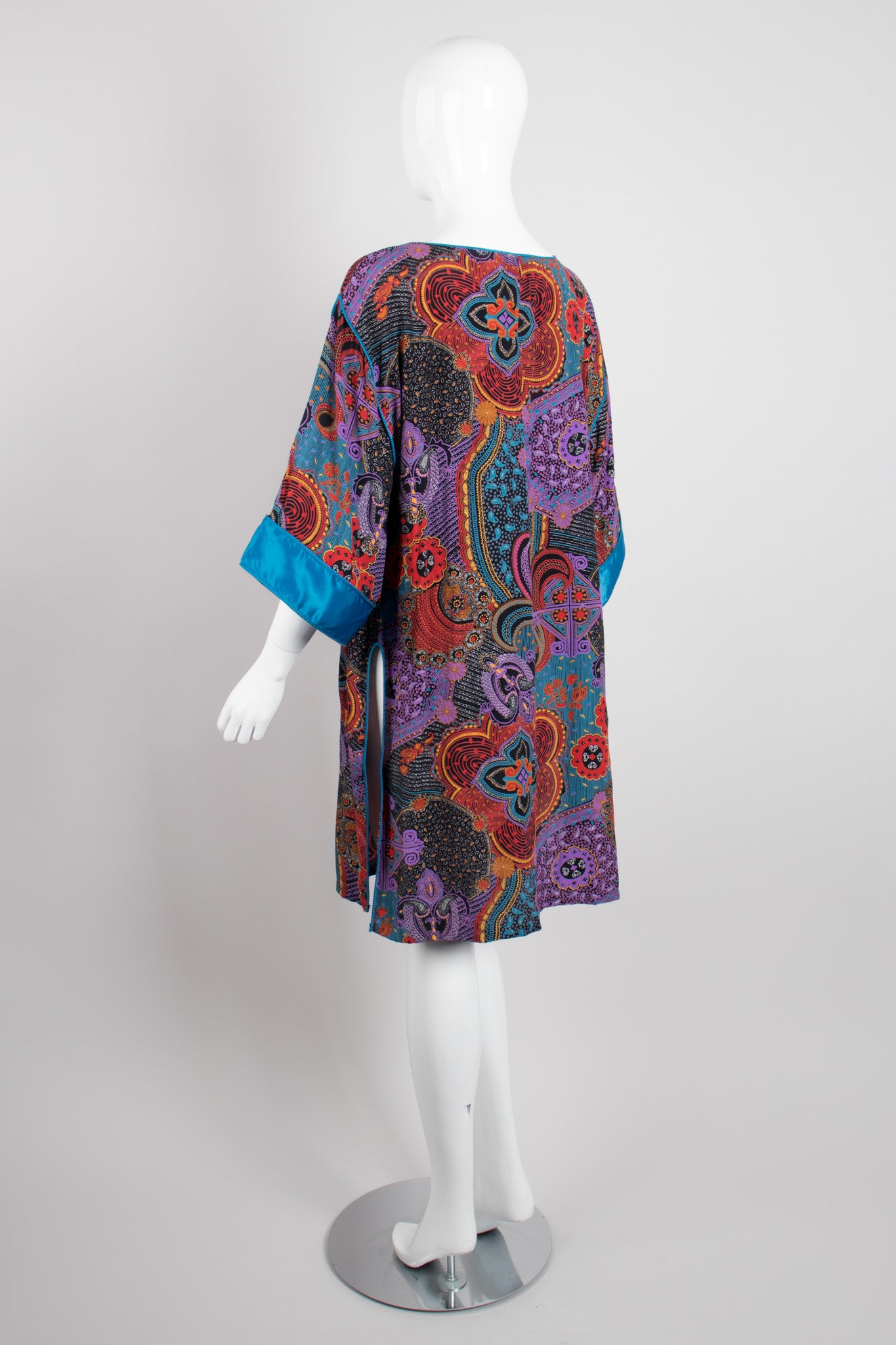 Mary McFadden Mixed Paisley Print Tunic