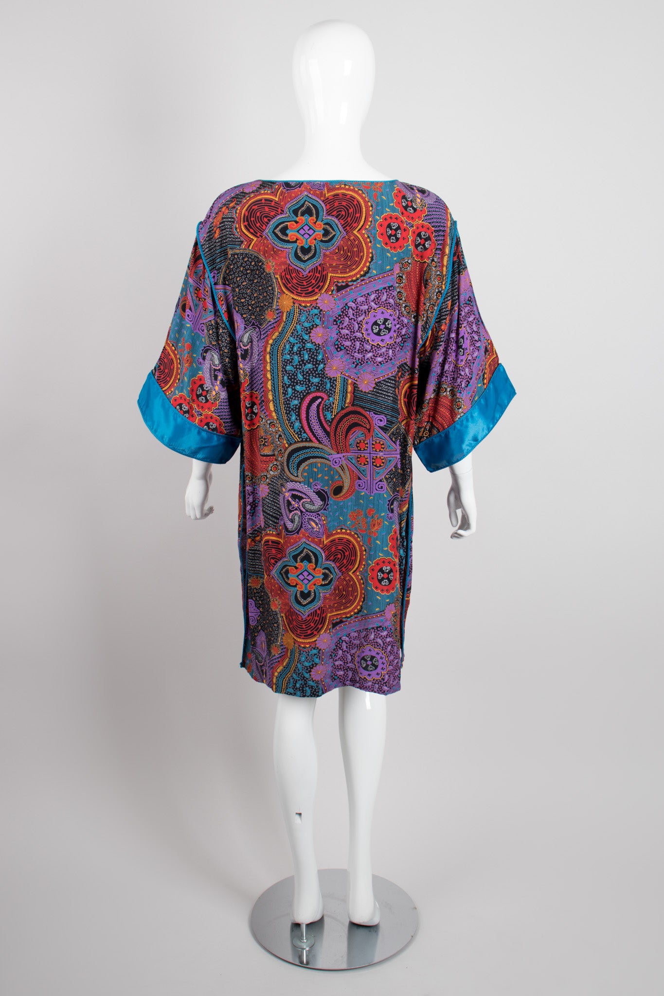 Mary McFadden Mixed Paisley Print Tunic