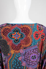 Mary McFadden Mixed Paisley Print Tunic