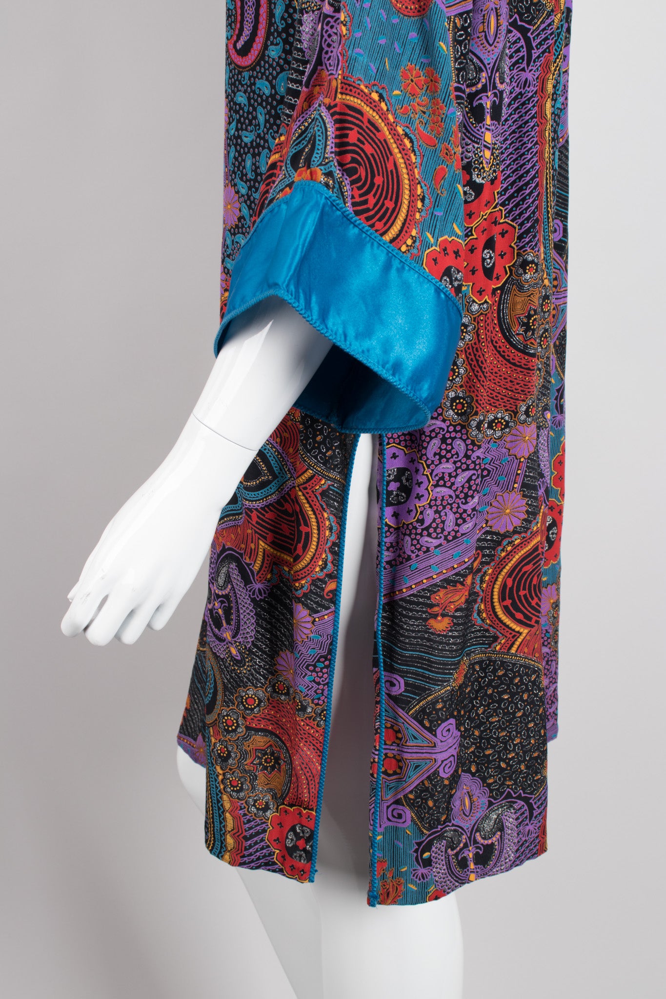 Mary McFadden Mixed Paisley Print Tunic