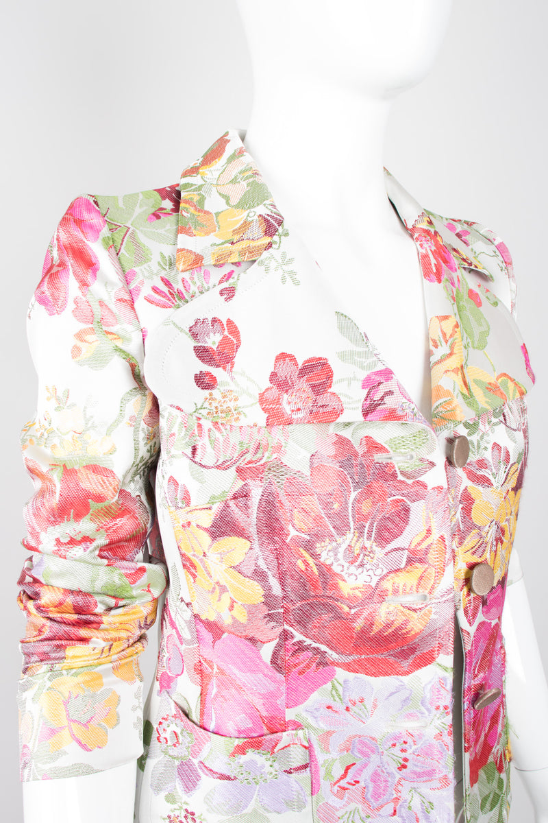 Miu Miu Spring Floral Brocade Jacket