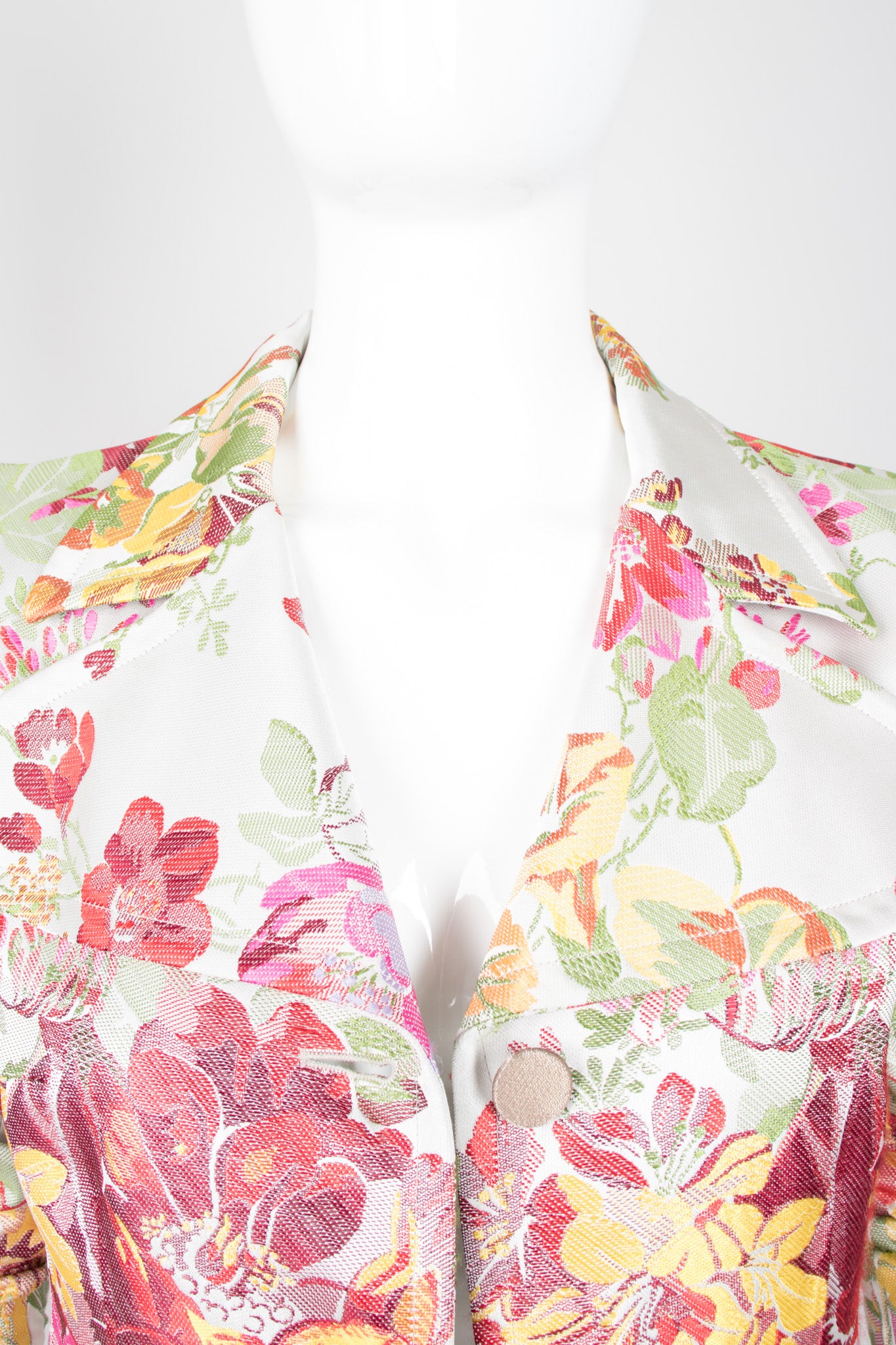 Miu Miu Spring Floral Brocade Jacket