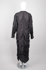 Norma Kamali OMO Rare Iconic Black Parachute Jacket Coat