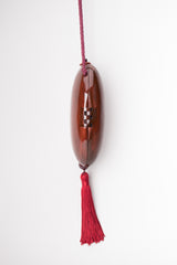 Rafael Sanchez Wooden Cacao Pod Clam Shell Purse Shoulderbag