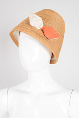 Miss Dior by Christian Dior Straw Peach Basket Hat