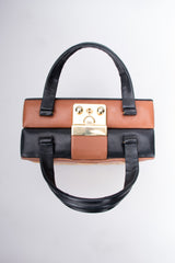 31 Fevrier Vintage Padded Leather Card Suit Vegas Box Bag