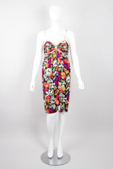 Rickie Freeman for Teri Jon Nites Floral Sweetheart Spaghetti Strap Dress