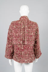 Galanos Boucle Mohair Jacket Back