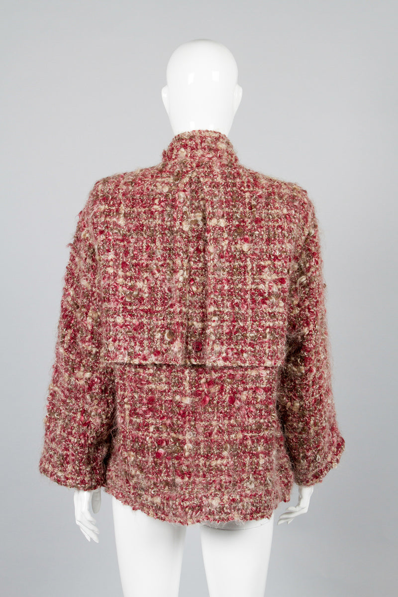 Galanos Boucle Mohair Jacket Back