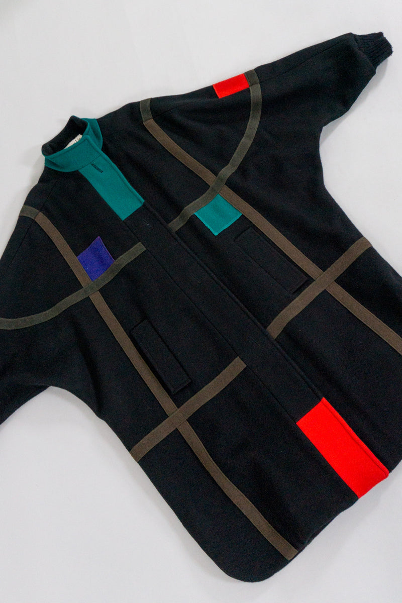 Herman Kay Mondrian Car Coat